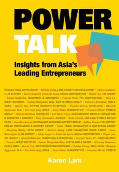 Cover for Lam, Suet May Karen Ann (Channel Newsasia Presenter, S'pore) · Power Talk: Insights From Asia's Leading Entrepreneurs (Paperback Bog) (2018)