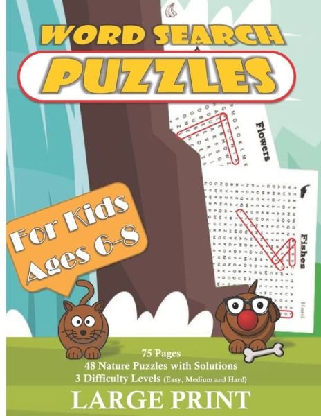Cover for Gk Publishing · Word Search Puzzles for Kids ages 6-8 (Paperback Book) (2020)