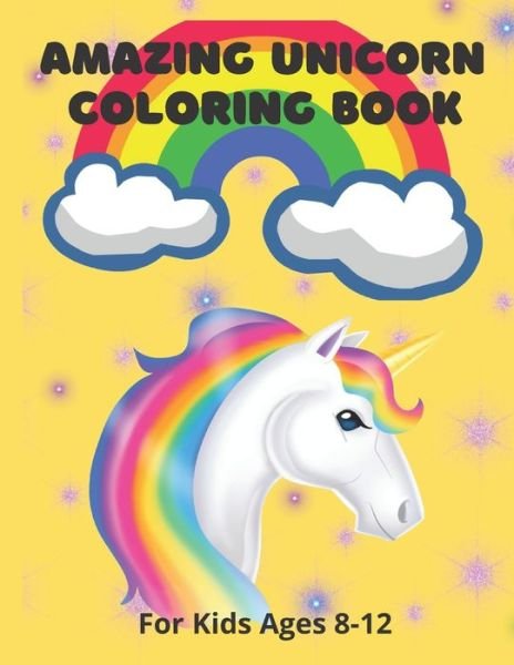 Cover for Usman Shakir · Amazing Unicorn Coloring Book (Paperback Book) (2021)