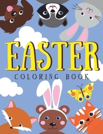 Cover for From Scratch · Easter Coloring Book (Paperback Book) (2021)