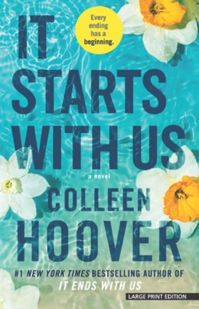 Cover for Colleen Hoover · It Starts with Us (Bog) [Large print edition] (2023)