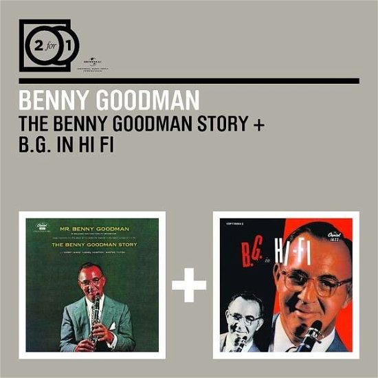 Cover for Goodman Benny · The Benny Goodman Story/b. G. in Hi Fi (CD) (2013)