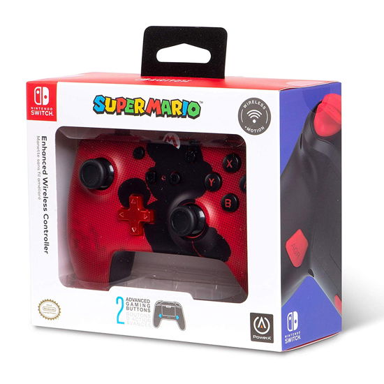 Cover for Power A · PowerA Enhanced Wireless Switch Controller - Mario (SWITCH)