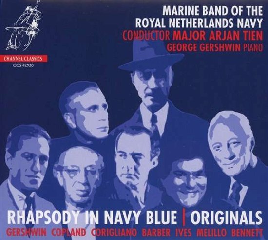 Cover for Marine Band Of The Royal Netherlands Navy · Rhapsody In Navy Blue - Originals (CD) (2020)
