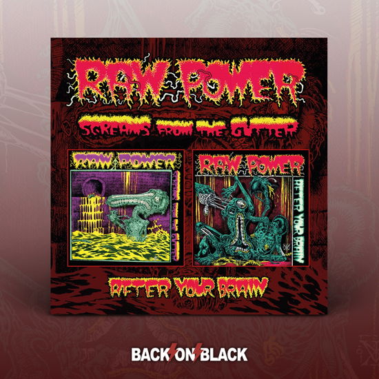 Screams from the Gutter /  After Your Brain - Raw Power - Music - BACK ON BLACK - 0803341536203 - October 15, 2021