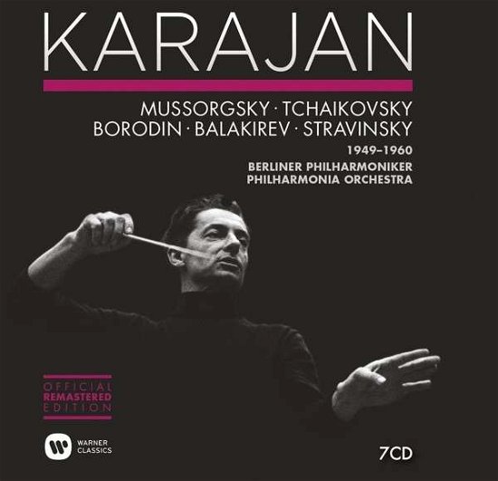 Mussorgsky Tchaikovsky Borod - Von Karajan He - Musiikki - WARNER CLASSIC - 0825646336203 - sunnuntai 1. toukokuuta 2016