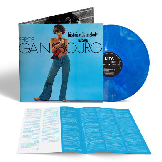 Cover for SERGE GAINSBOURG · Histoire de Melody Nelson (LP) [Transparent Blue Vinyl edition] (2024)
