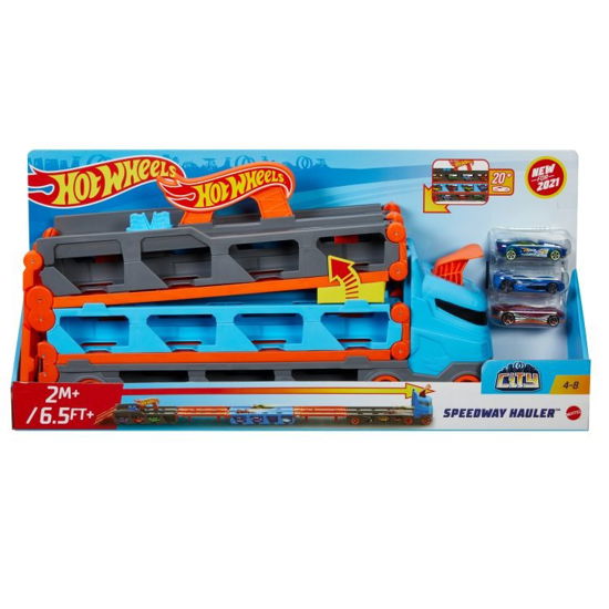 Cover for Mattel · Hot Wheels City Speedway Hauler (Toys) (2022)