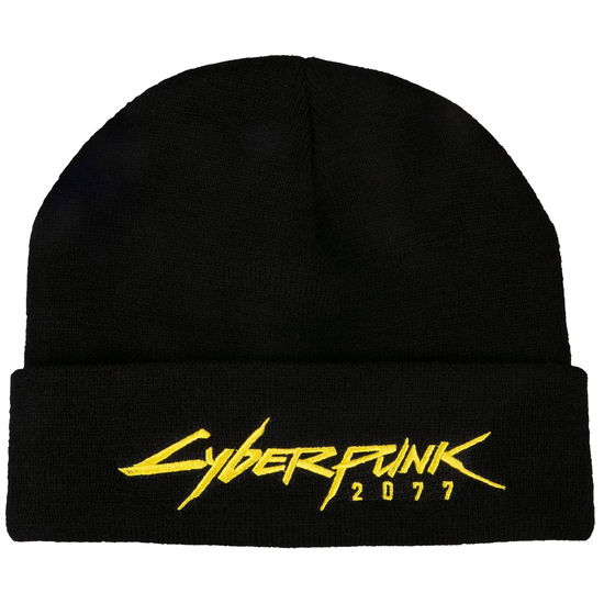 Cover for Jinx · Jinx Cyberpunk 2077 Cyberpunk Logo Beanie Black (Merchandise) (MERCH) (2020)