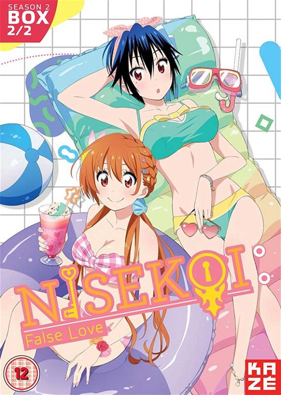 Nisekoi: False Love Season 2 Part 2 (Episodes 7 - 12) - Manga - Filme - MANGA ENTERTAINMENT - 3700091014203 - 17. April 2017