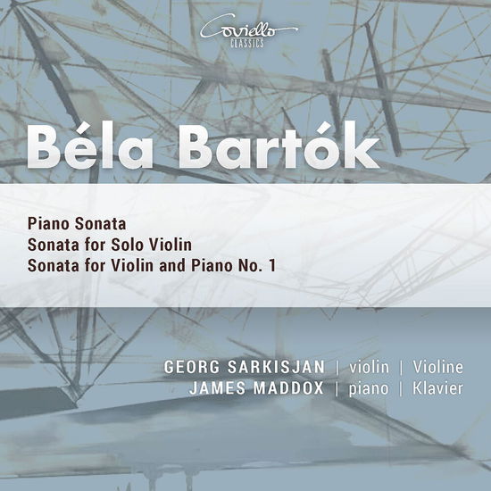 Cover for Bartok / Sarkisjan / Maddox · Works for Piano &amp; Violin (CD) (2024)