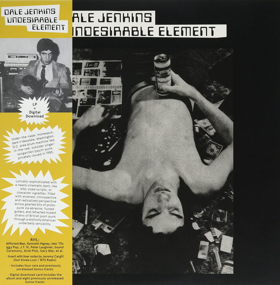 Cover for Dale Jenkins · Undesirable Element (LP) (2021)