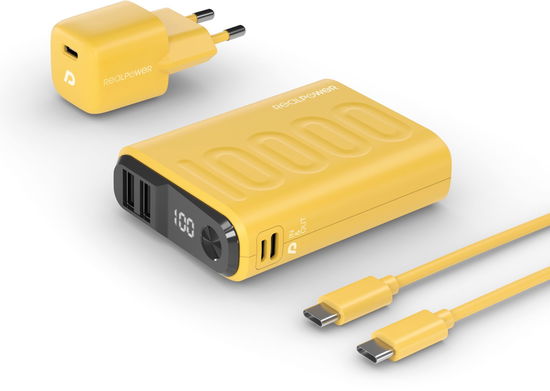 Cover for RealPower Powerbank PB-10000 Set       gelb (ACCESSORY) (2024)