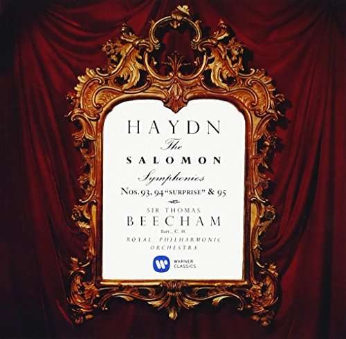 Cover for Thomas Beecham · Haydn: Symphonies Nos.93. 94'surprise' &amp; 95 (CD) (2016)