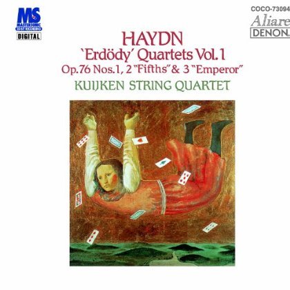 Cover for Th Kuijken String Quintet · Haydn: 3 Erdody' Quartets Op. 76 No. 1. No. 2 'fif (CD) [Japan Import edition] (2010)