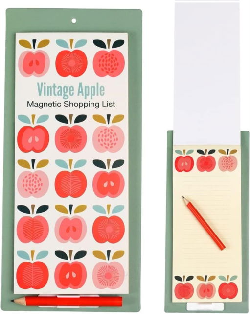 Magnetic shopping list - Vintage Apple -  - Merchandise - REX LONDON - 5027455436203 - June 23, 2023