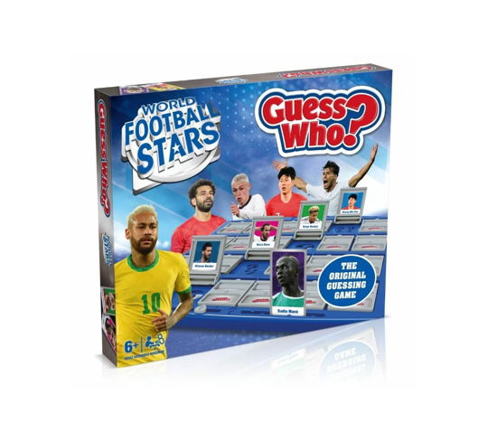 World Football Stars (2022 Refresh) Guess Who - World Football Stars - Brætspil - WORLD FOOTBALL STARS - 5036905047203 - 29. maj 2022