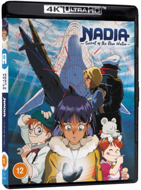 Cover for Hideaki Anno · Nadia: The Secret Of The Blue Water - 4K Part 2 (Blu-ray) [Standard edition] (2023)