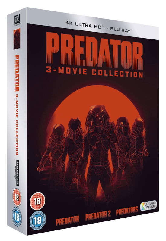 Predator Trilogy (4K Ultra HD) [Box set] (2018)