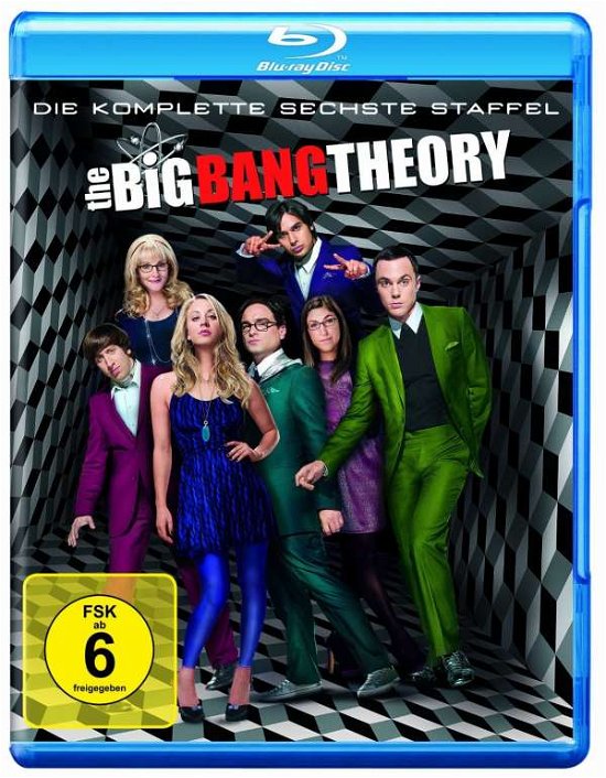Cover for Johnny Galecki,jim Parsons,kaley Cuoco · The Big Bang Theory: Staffel 6 (Blu-ray) (2013)