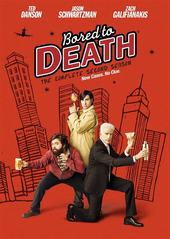 Bored to Death: The Complete Second Season - Bored To Death - Elokuva - Warner Bros. Home Ent./HBO - 5051892089203 - maanantai 25. kesäkuuta 2012
