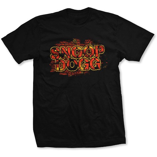 Cover for Snoop Dogg · Snoop Dogg Unisex T-Shirt: Red Logo (T-shirt) [size S] [Black - Unisex edition] (2019)
