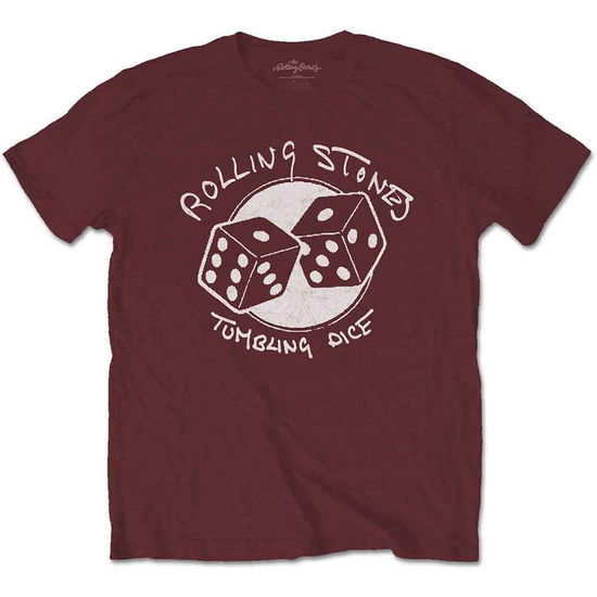 The Rolling Stones Unisex T-Shirt: Tumbling Dice - The Rolling Stones - Merchandise -  - 5056368684203 - 