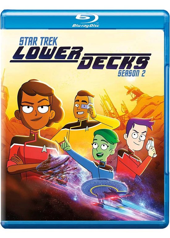 Cover for Star Trek · Star Trek - Lower Decks Season 2 (Blu-ray) (2022)