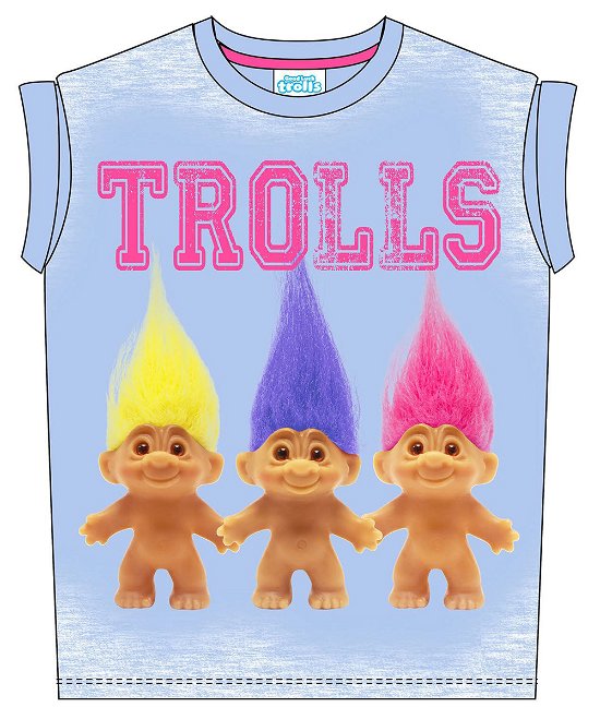 Trolls: Varsity Troll (T-Shirt Donna Tg. S) - Trolls - Annen -  - 5060322522203 - 13. april 2016