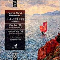 Cover for Enesco / Tournemire / Honegger / Schmidt · Sonatas (CD) (1996)