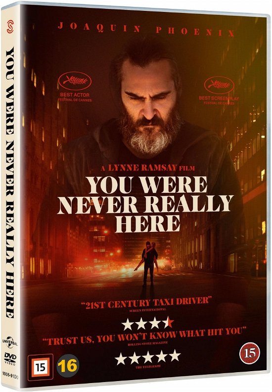 Cover for Joaquin Phoenix · You Were Never Really Here (DVD) (2018)
