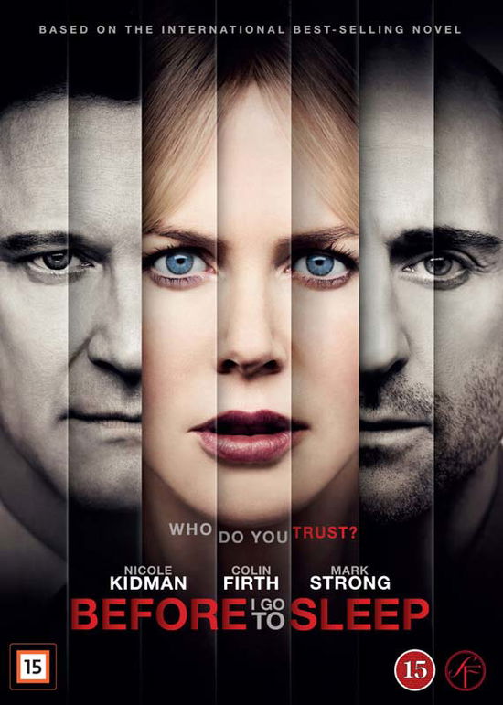 Cover for Nicole Kidman / Colin Firth / Mark Strong · Before I Go to Sleep (DVD) (2022)