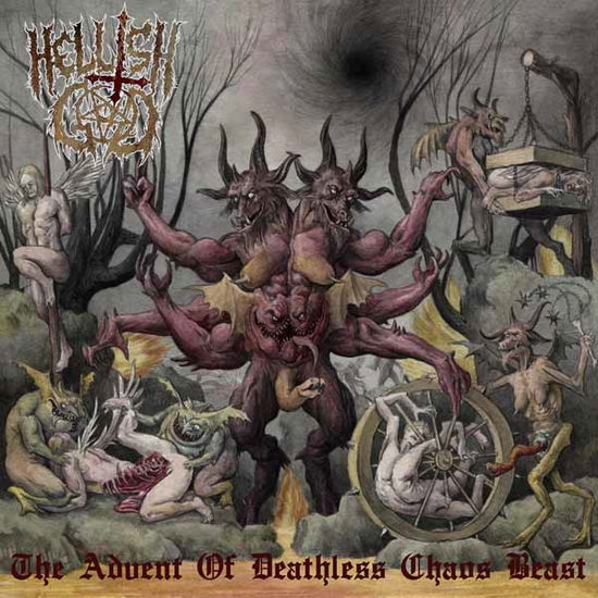 Cover for Hellish God · The Advent of Deathless Chaos Beast (CD) (2025)