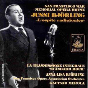 Transmissione Integrale-S - Jussi Bjorling - Musik - URANIA - 8025726221203 - 14. april 2001