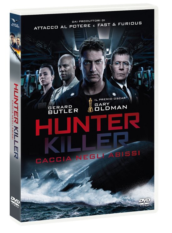 Cover for Common,gerard Butler,gary Oldman · Hunter Killer - Caccia Negli Abissi (DVD) (2019)