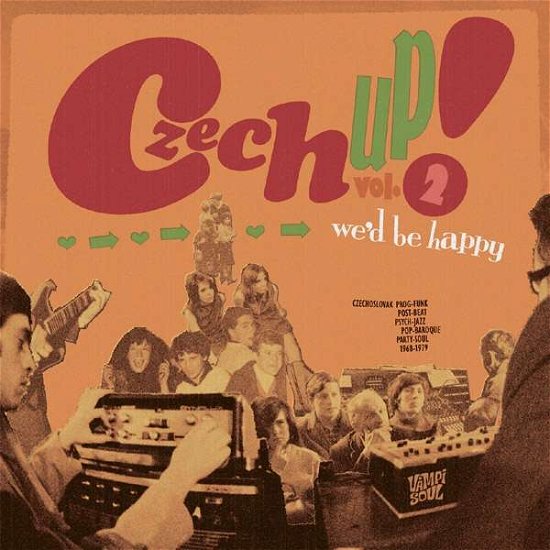 Cover for Czech Up! Vol 2: Wed Be Happy (LP) (2018)