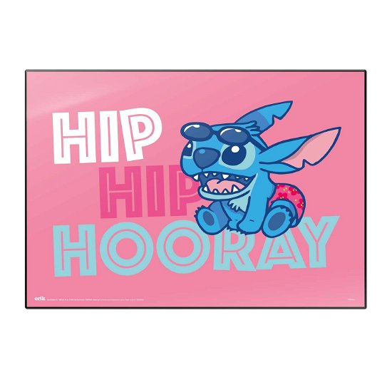 Hip Hip Hooray - Desktop Mat - Stitch - Merchandise -  - 8435497269203 - 