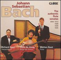 Authentic Flute Sonatas - Bach / Root / Egarr / De Hoog - Musik - GLOBE - 8711525510203 - 9 maj 2006