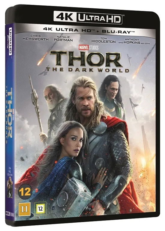 Cover for Marvel · Thor: The Dark World (4K UHD + Blu-ray) [4K edition] (2019)