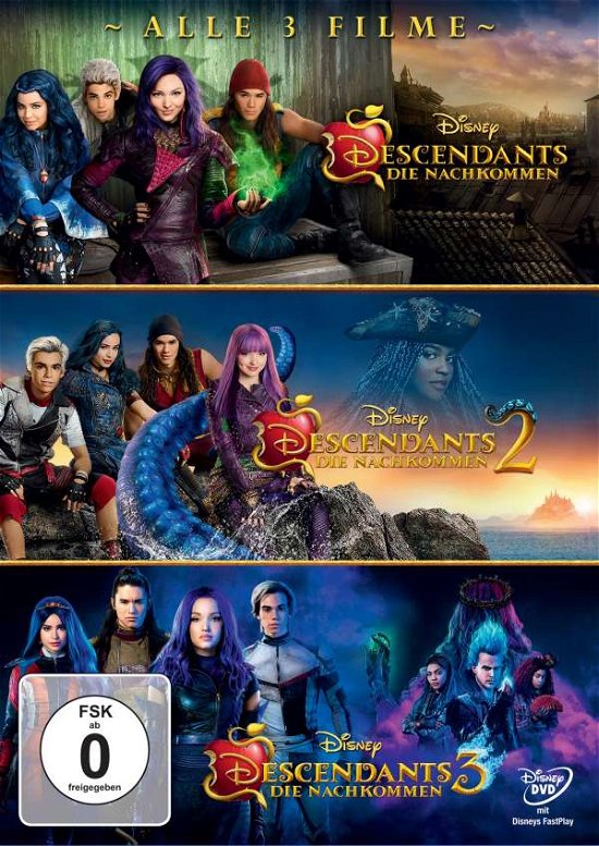Descendants - Die Nachkommen 1-3 - Descendants - Films - The Walt Disney Company - 8717418566203 - 4 juni 2020