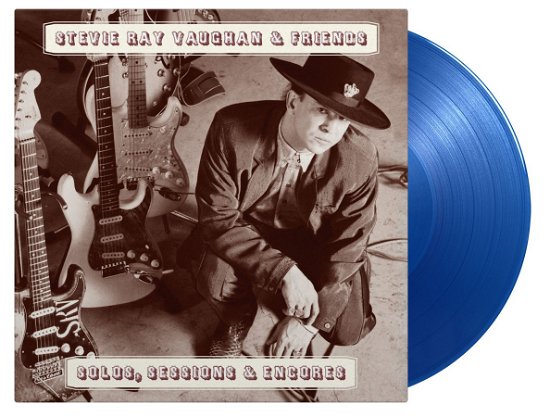Solos. Sessions & Encores (Translucent Blue Vinyl) - Stevie Ray Vaughan & Friends - Música - MUSIC ON VINYL - 8719262031203 - 8 de dezembro de 2023