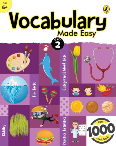 Cover for Sonia Mehta · Vocabulary Made Easy Level 2: fun, interactive English vocab builder, activity &amp; practice book with pictures for kids 6+, collection of 1000+ everyday words| fun facts, riddles for children, grade 2 (Paperback Book) (2021)