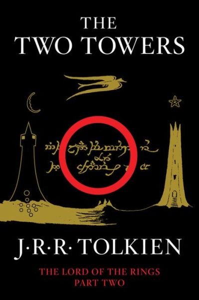 Cover for J.r.r. Tolkien · The Two Towers: Being the Second Part of the Lord of the Rings (Paperback Bog) [Reprint edition] (2012)