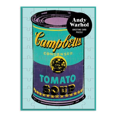 Andy Warhol Soup Can Greeting Card Puzzle - Andy Warhol Galison - Board game - Galison - 9780735367203 - April 15, 2021