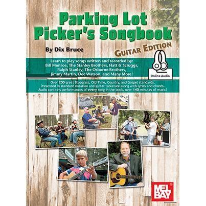 Cover for Dix Bruce · Parking Lot Picker's Songbook - Guitar (Spiral Book) (2015)