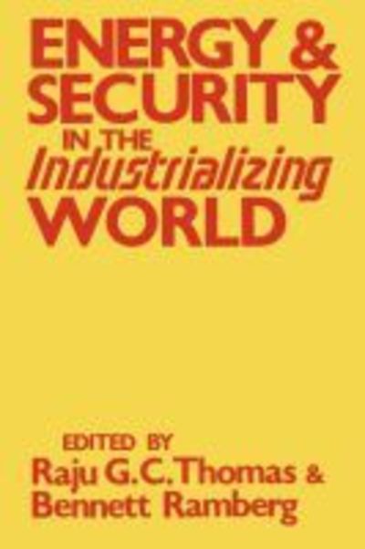 Cover for Raju G C Thomas · Energy and Security in the Industrializing World (Paperback Book) (2014)