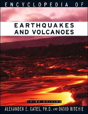 Cover for David Ritchie · Encyclopedia of Earthquakes and Volcanoes (Paperback Book) [Third edition] (2007)