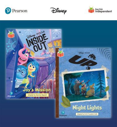 Cover for Smriti Prasadam-Halls · Pearson Bug Club Disney Year 2 Pack F, including White and Lime book band readers; Inside Out: Joy's Mission, Up! Night Lights - Bug Club (Bok) (2022)
