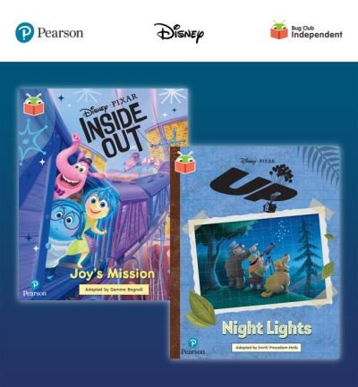 Cover for Smriti Prasadam-Halls · Pearson Bug Club Disney Year 2 Pack F, including White and Lime book band readers; Inside Out: Joy's Mission, Up! Night Lights - Bug Club (Bog) (2022)