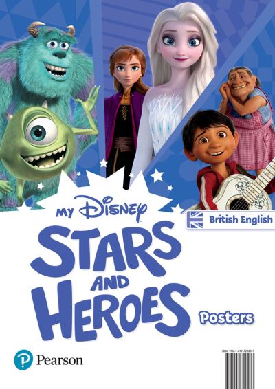 Cover for My Disney Stars and Heroes British Edition Posters - Friends and Heroes (Paperback Book) (2023)